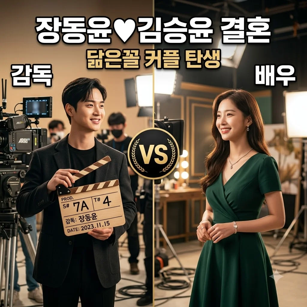장동윤♥김승윤 결혼 발표 투샷, 닮은꼴 케미 폭발! 결혼 날짜와 인연 총정리