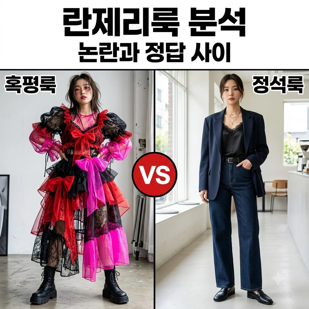 파격 란제리룩 입고 혹평받은 연예인, 논란의 이유와 세련된 코디법