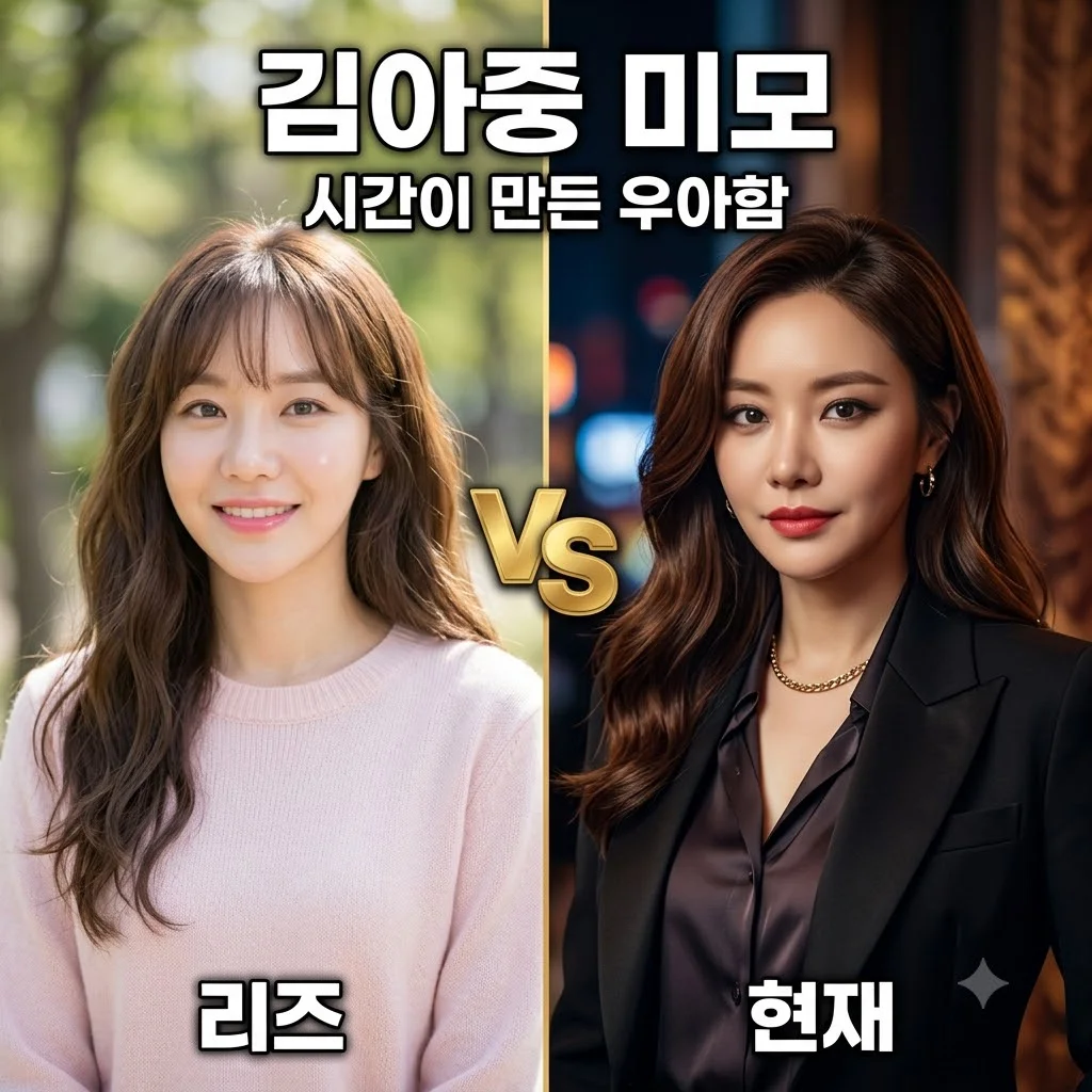 김아중 달라진 외모 화제, 리즈 시절부터 현재까지 미모 변화 분석