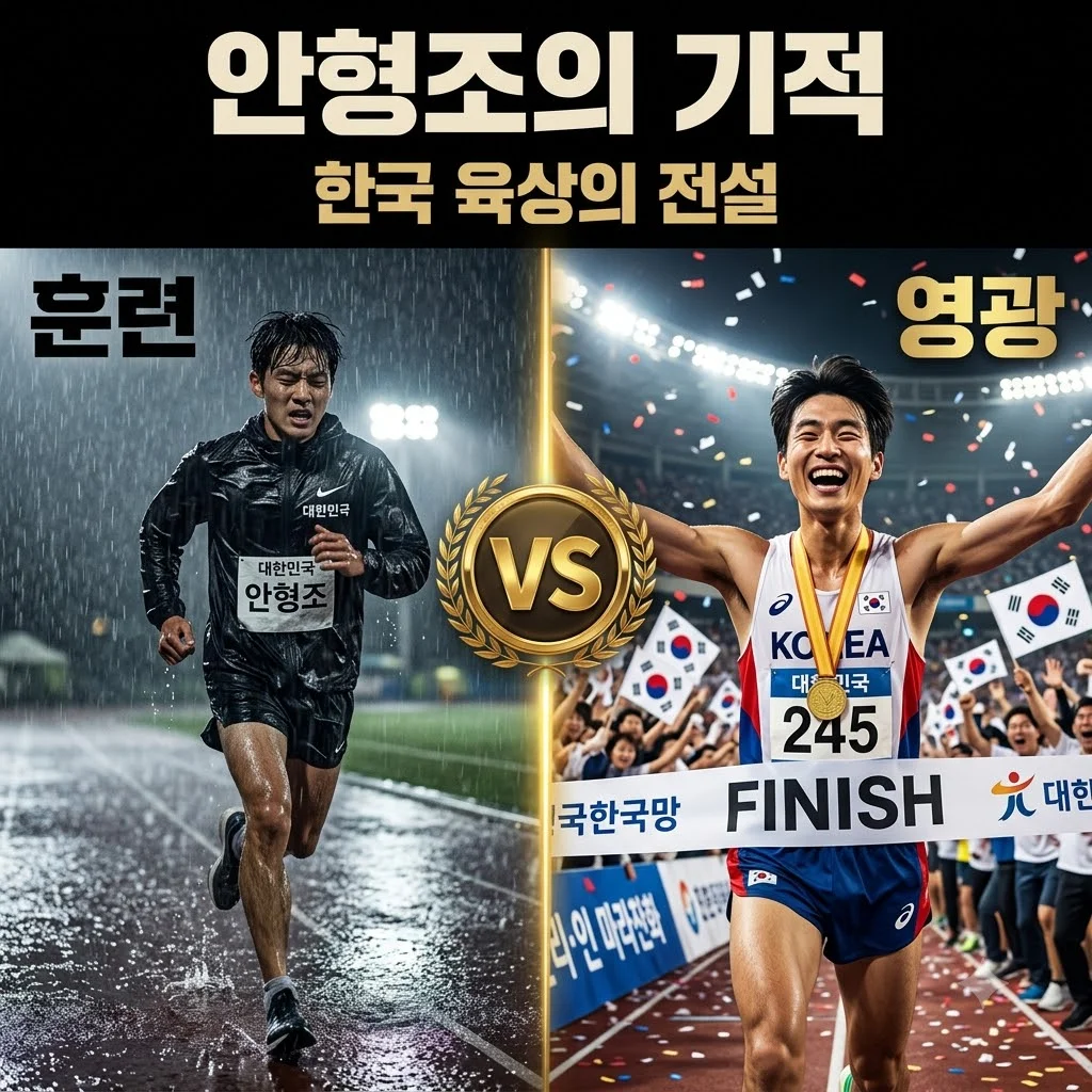 안형조, 한국 육상 최초의 세계 정복! 기록과 업적 총정리