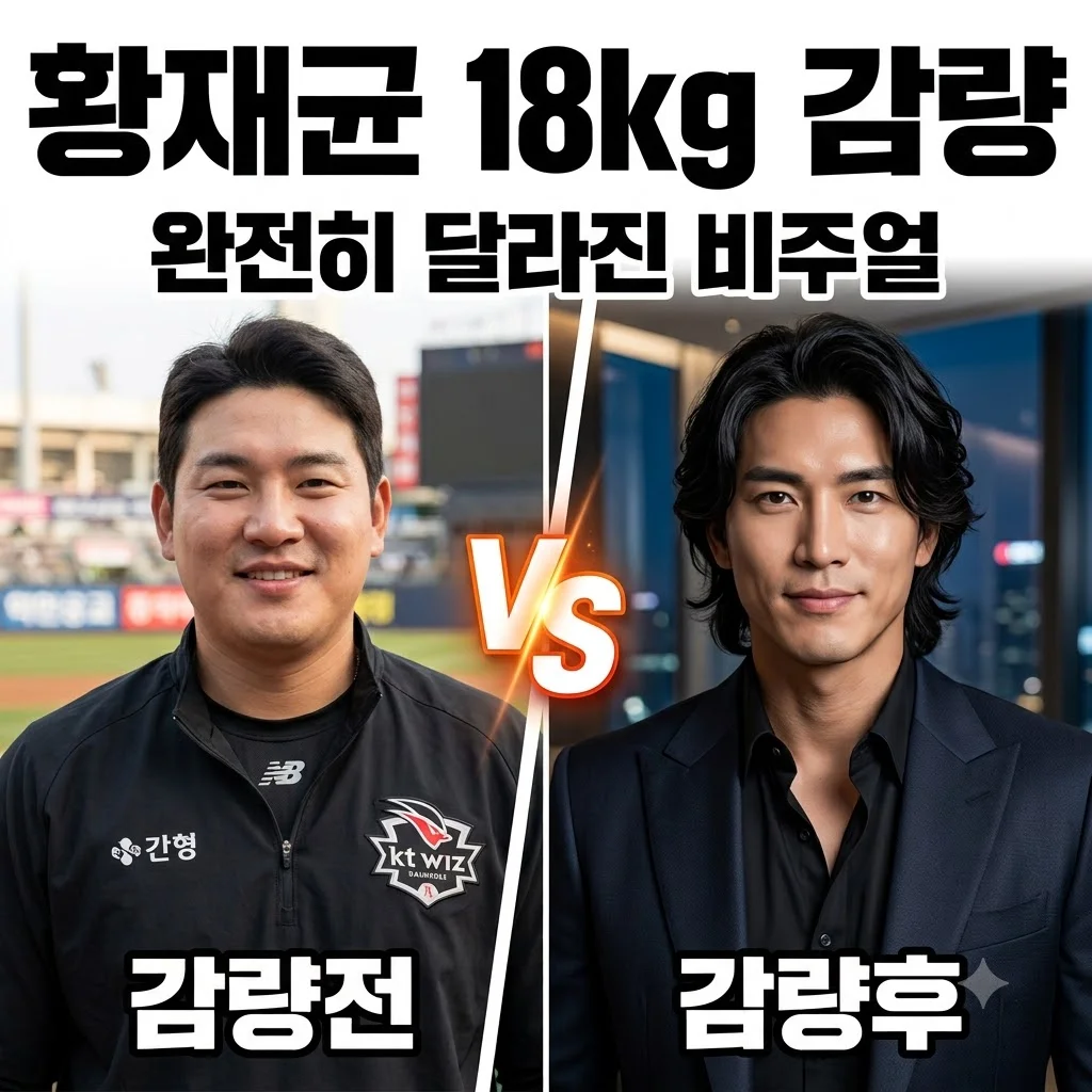 황재균 18kg 감량 후 달라진 얼굴, 전참시 화제의 다이어트 비결과 비포애프터