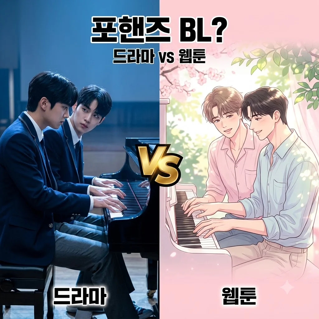 포핸즈 BL 정체는? 드라마 브로맨스 vs 비비드 포핸즈 웹툰 완벽 정리