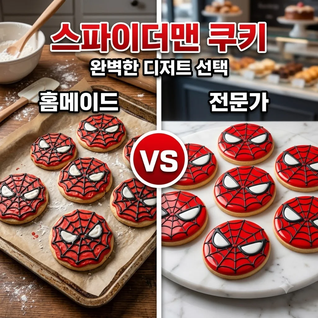 스파이더맨 쿠키 만들기부터 구매 팁까지: 완벽한 홈파티 디저트 가이드