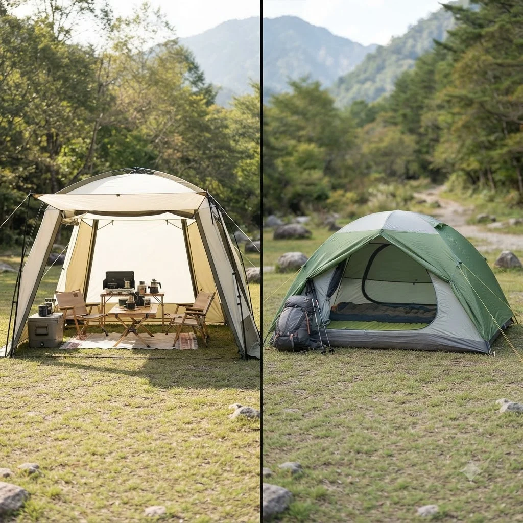 쉘터 vs 텐트, 무엇을 선택해야 할까?