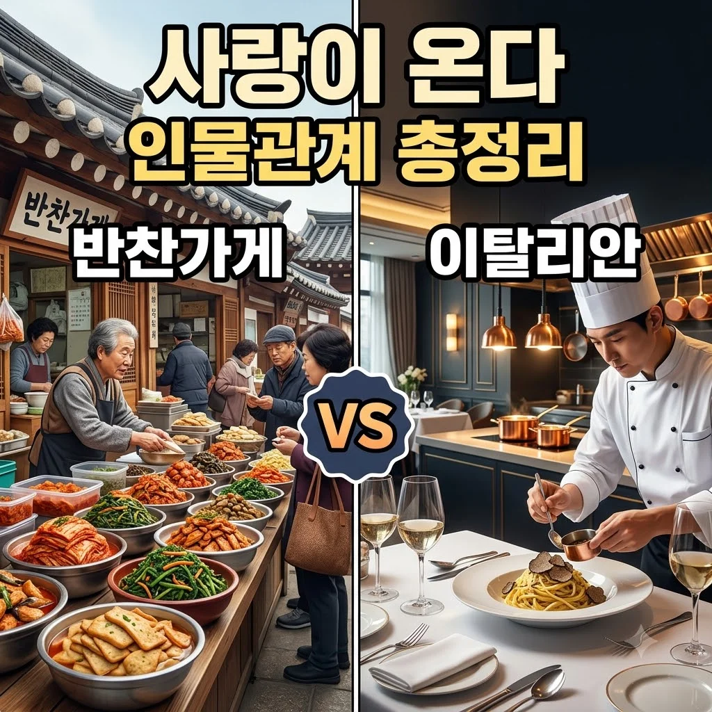 사랑이온다 인물관계도 총정리: 5남매 족보부터 무진-규림 서사까지