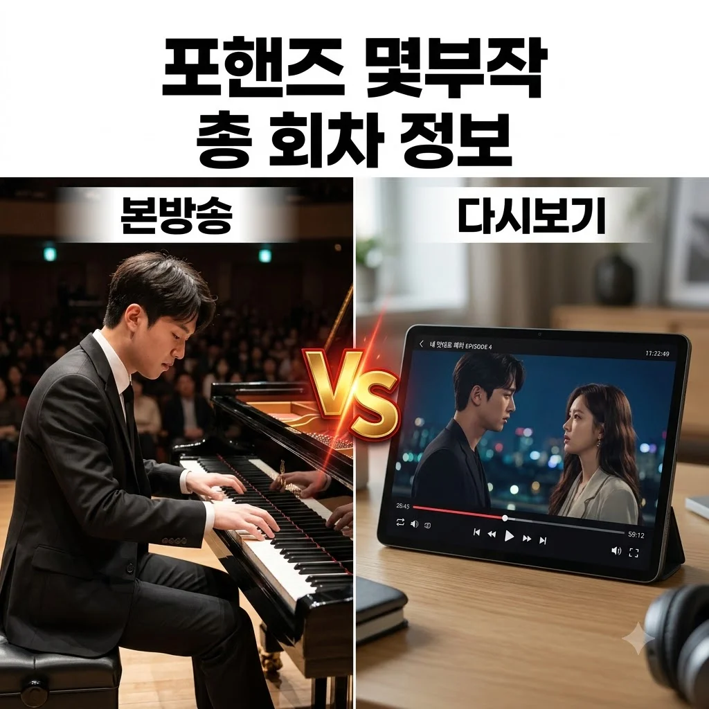 포핸즈 몇부작 방송 일정 및 총회차 정보 정리