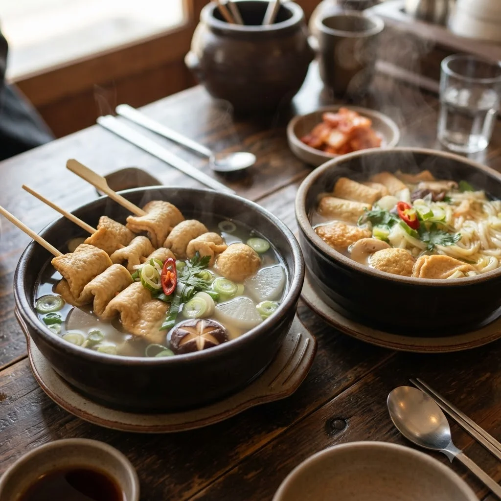 일반 마트 어묵 vs 전영철 수제 어묵 맛 비교