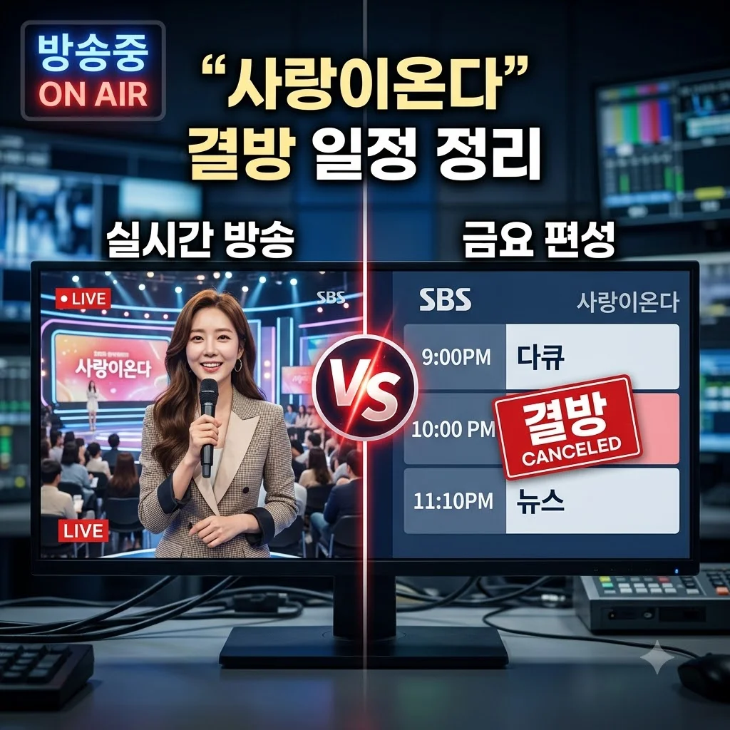 사랑이온다 결방 이유와 향후 방영 일정 완벽 정리
