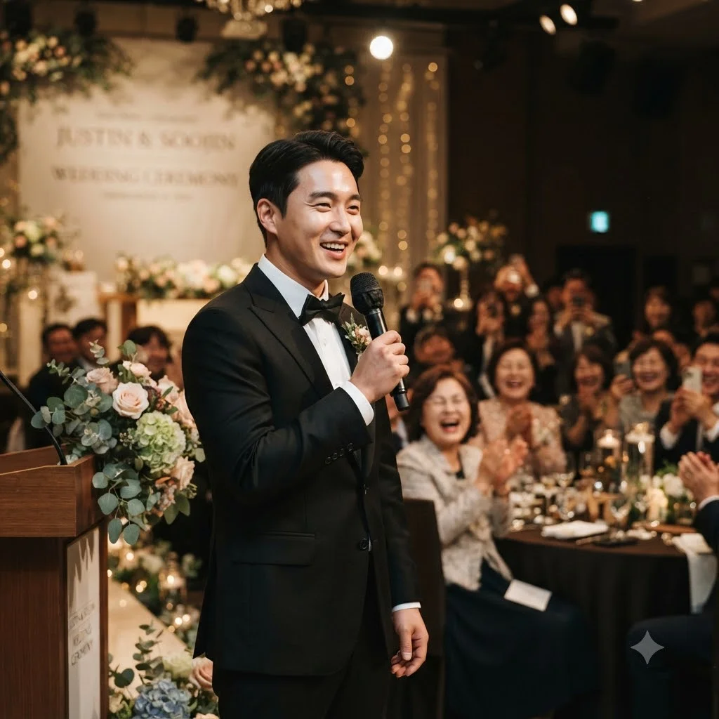 이찬원의 센스 넘치는 사회와 송가인의 명품 축가