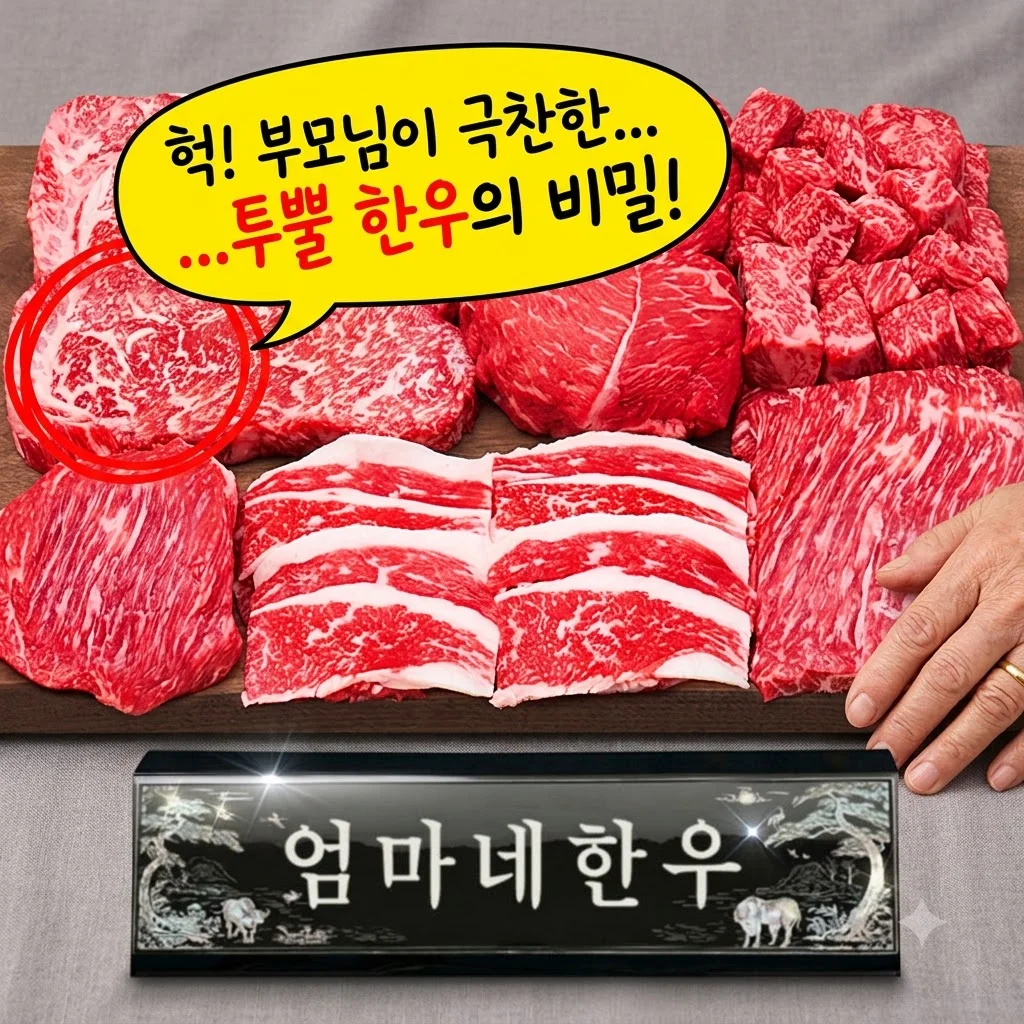 ++1등급 한우 선물 세트 투뿔 소고기, 부모님이 극찬한 역대급 퀄리티의 비밀