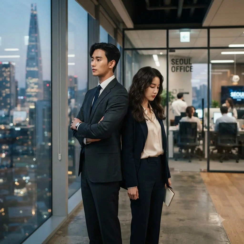 독설가 상사와 긍정 신입의 아슬아슬한 로맨스 줄거리