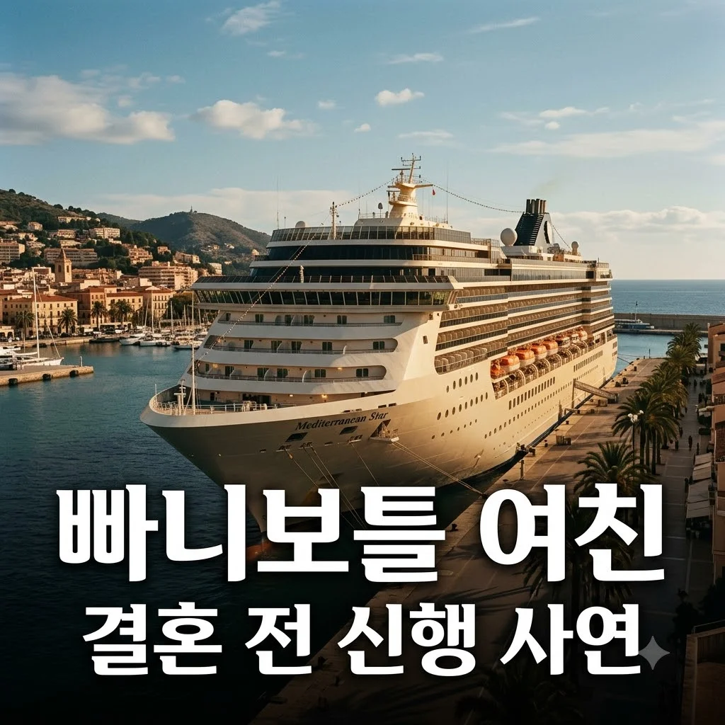 빠니보틀 여친 공개! 결혼 전 신혼여행 먼저 떠난 진짜 이유는?