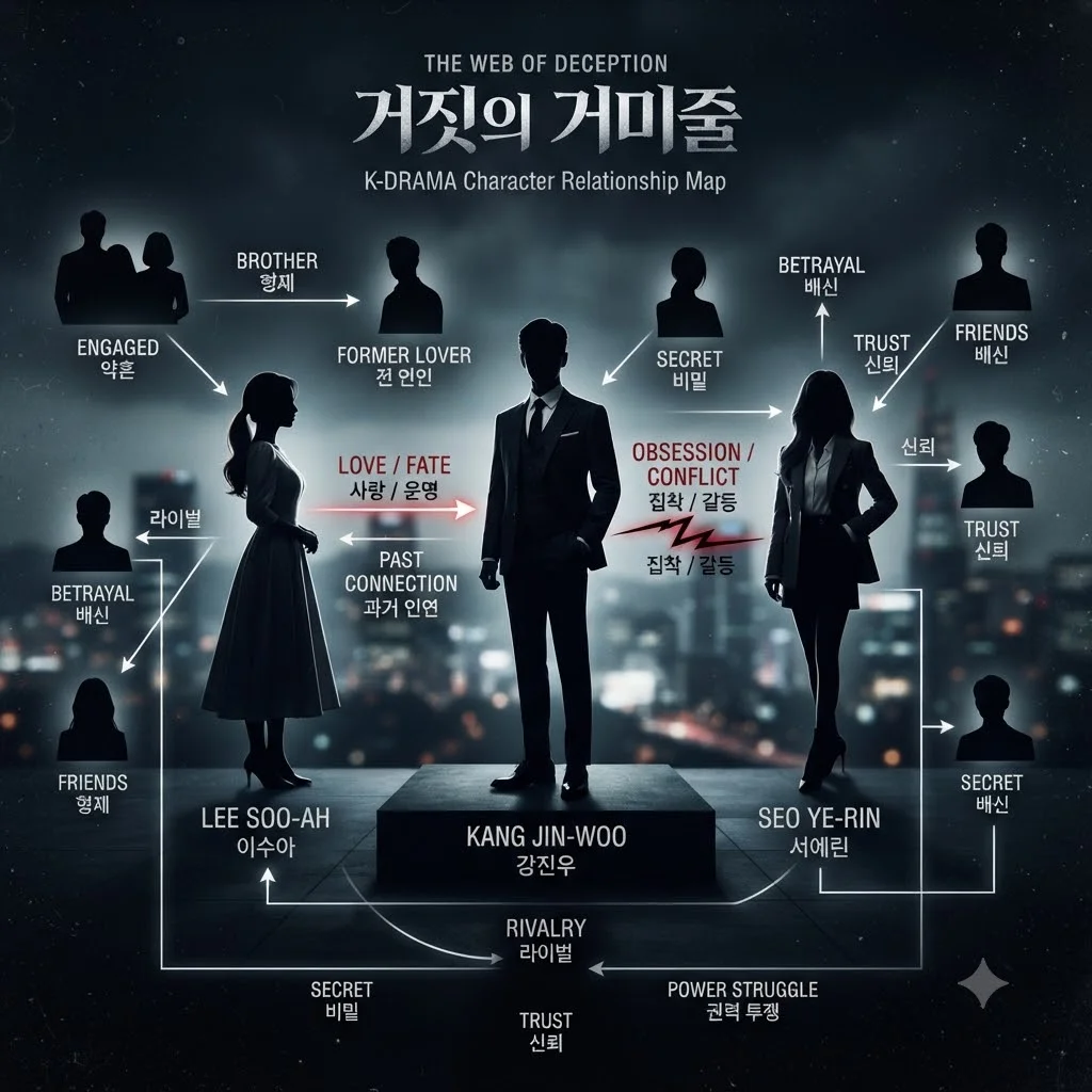청마그룹 내 팽팽한 삼각관계와 대립 구도