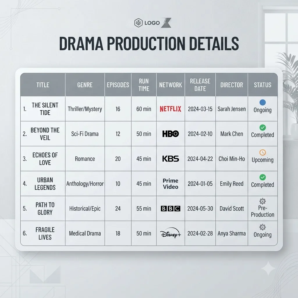 한눈에 보는 작품 기본 정보