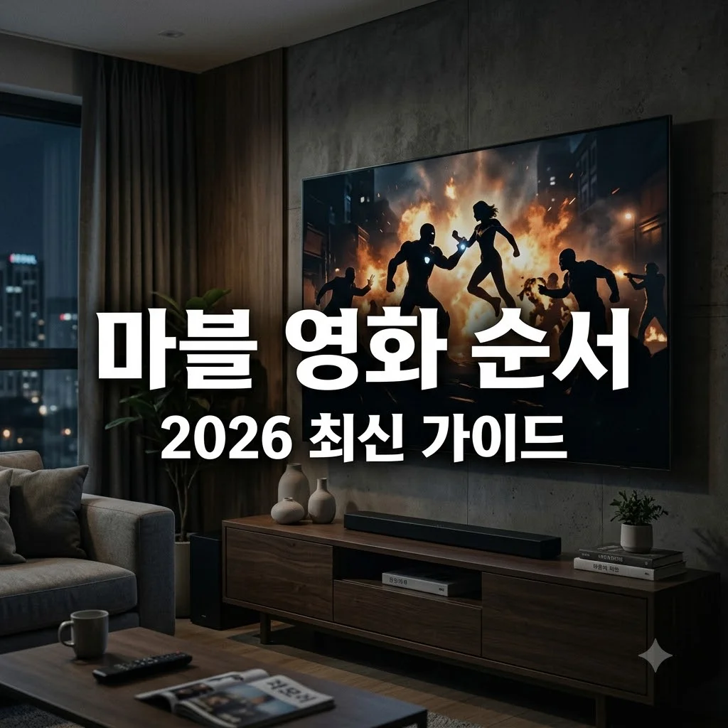 마블 영화 순서 2026 최신 가이드: 개봉순 vs 시간순 완벽 정리