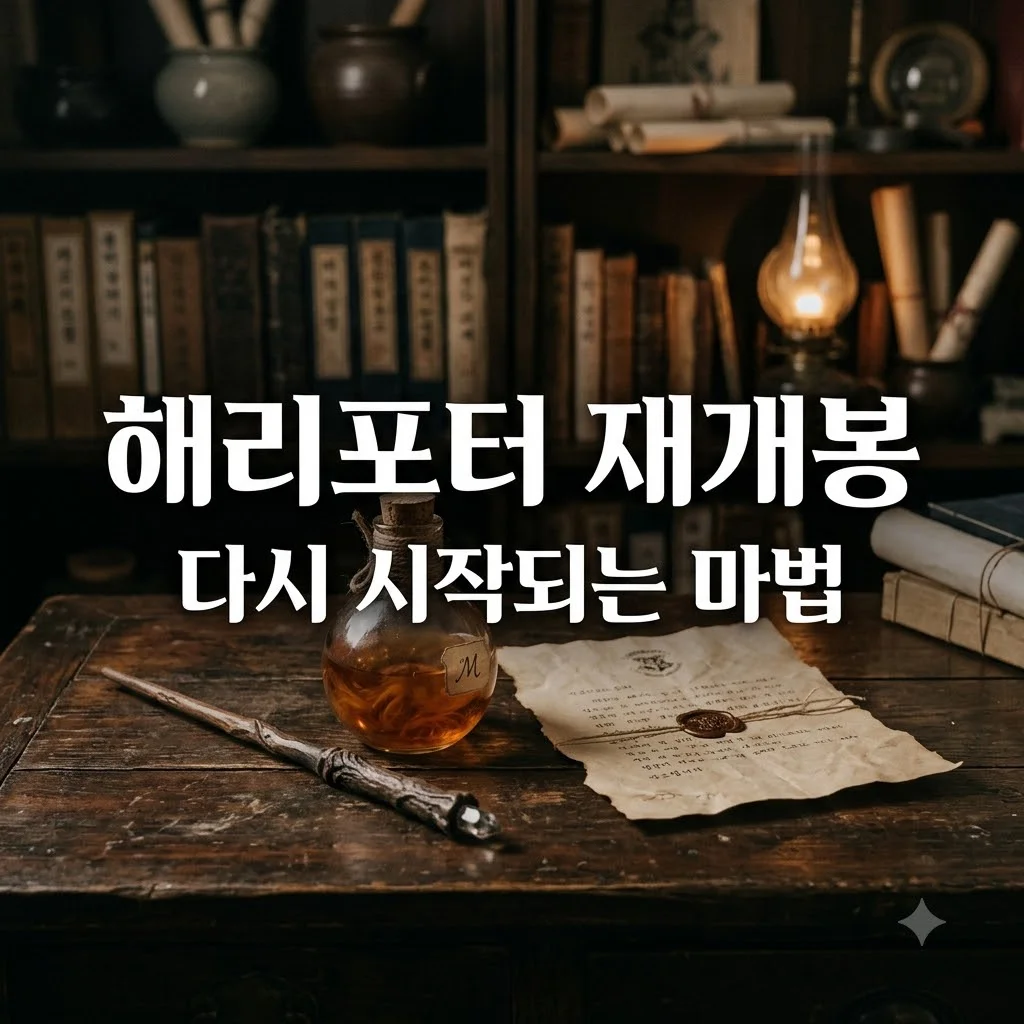 해리포터 재개봉 놓쳤다면? 25주년 특전과 12월 드라마 공개일 안내