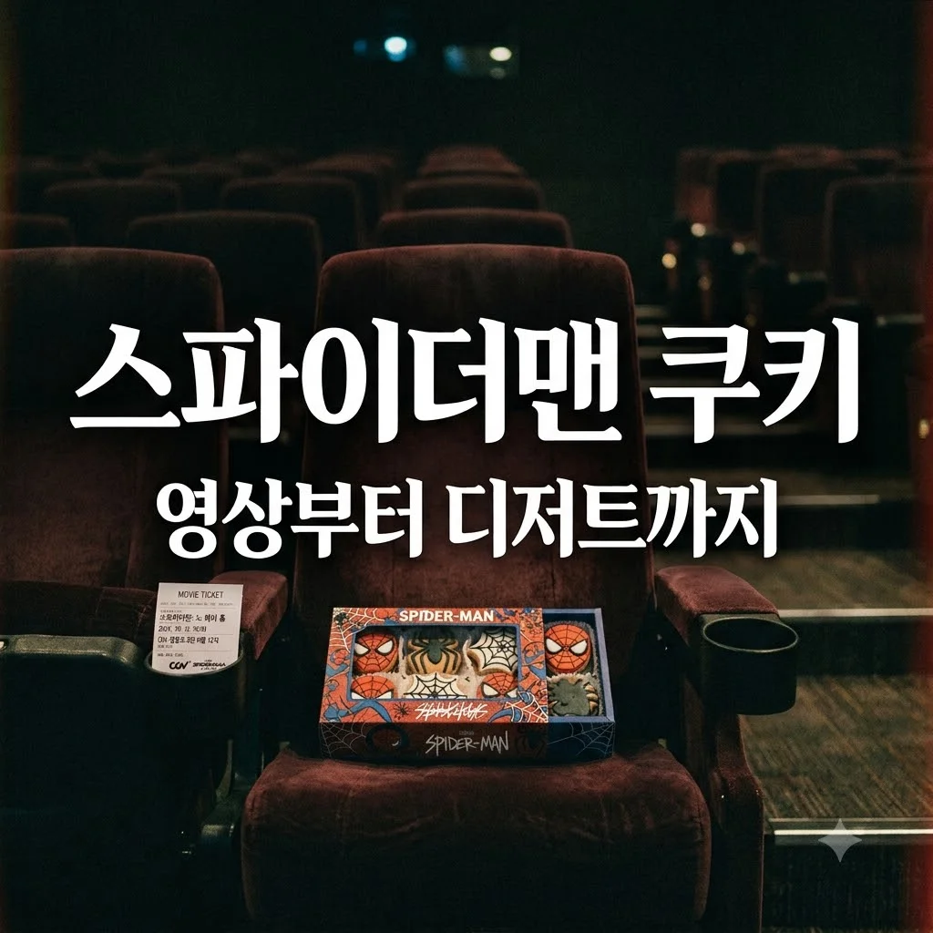 스파이더맨 쿠키 총정리: 쿠키 영상 해석부터 디저트 레시피까지