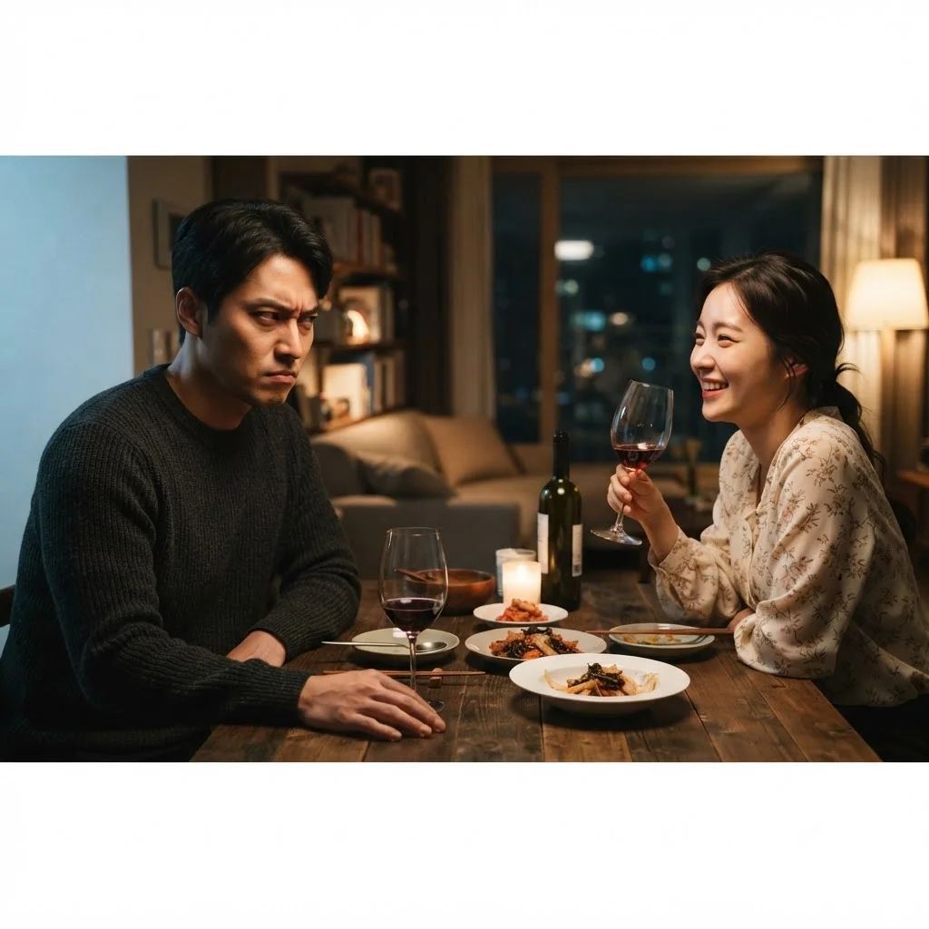 남편 권태성의 의심, 킹피셔의 정체는 아내였나?