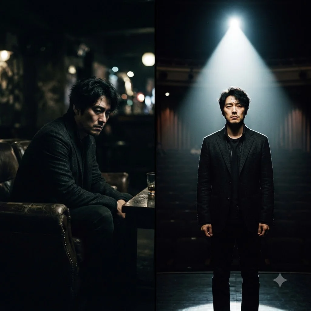 한눈에 보는 김수현의 '인생 암흑기' vs '화려한 부활'
