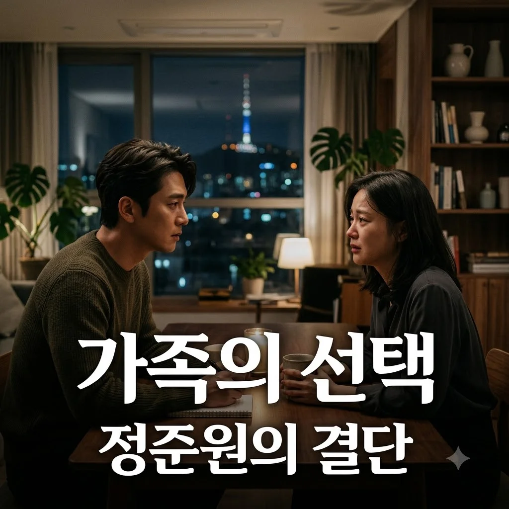 유부녀 킬러 12화 결말: 정준원이 공효진의 정체를 알고도 가족을 선택한 이유