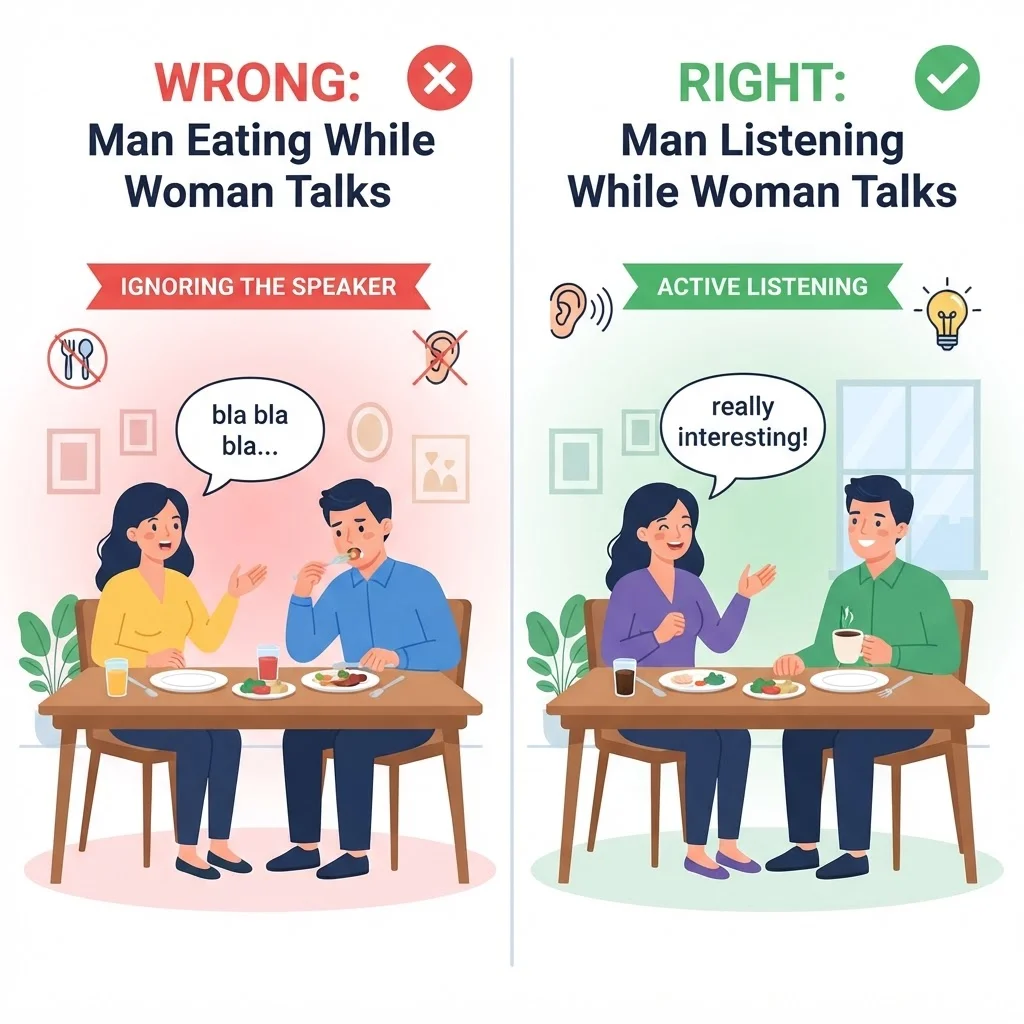 첫 데이트에서 절대 하지 말아야 할 행동 가이드