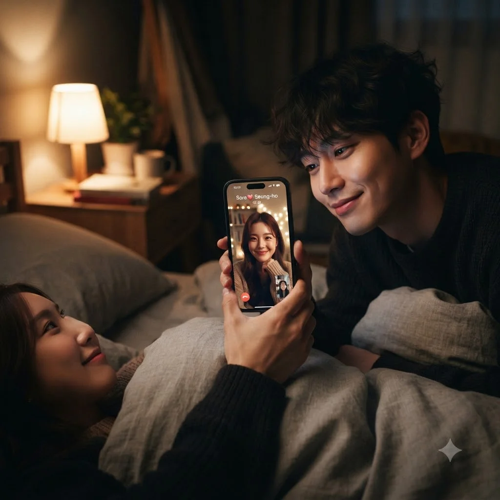 방송에서 현실로! 핑크빛 러브스토리