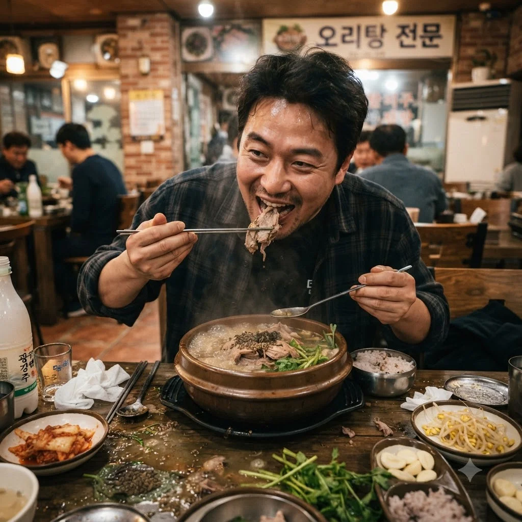 전설의 '오리탕 사건'과 바나나 껍질의 충격