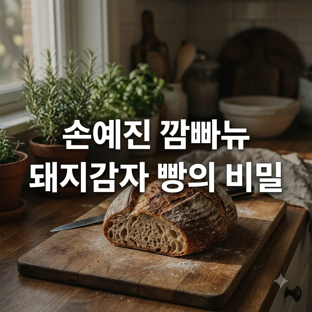 손예진 돼지감자 깜빠뉴 건강 다이어트 식단과 효능 레시피