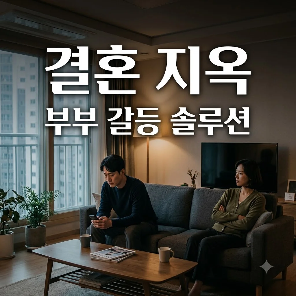 오은영 리포트 - 결혼 지옥 솔루션 요약과 부부 갈등 극복 방법 정리