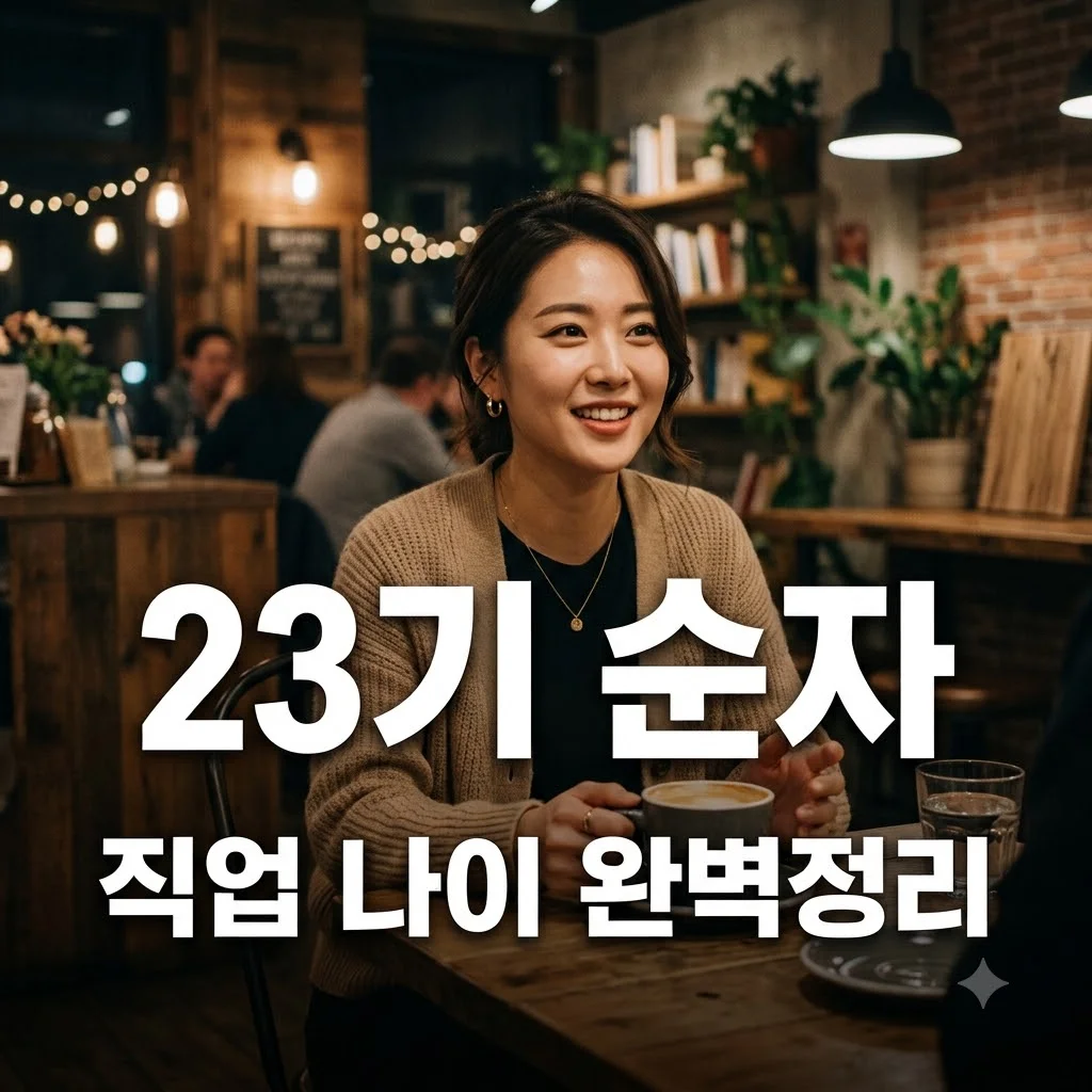 23기 순자 직업 나이 인스타 핵심 프로필 완벽 정리