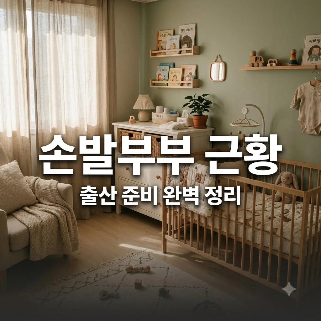 손발부부 임신 30주 근황 및 출산 준비 총정리 유용한 팁