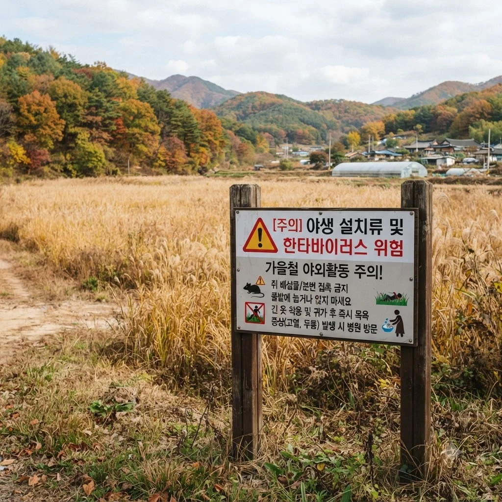 들쥐 접촉 시 주의해야 할 한타바이러스와 감염병