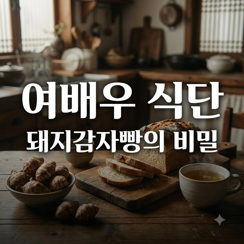 손예진 돼지감자빵 효능 및 다이어트 식단 추천 레시피 가이드