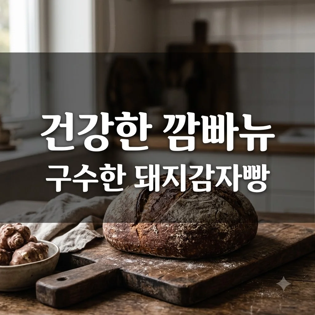 돼지감자깜빠뉴 효능과 맛있게 먹는 법, 당뇨 걱정 없는 건강 빵 고르기