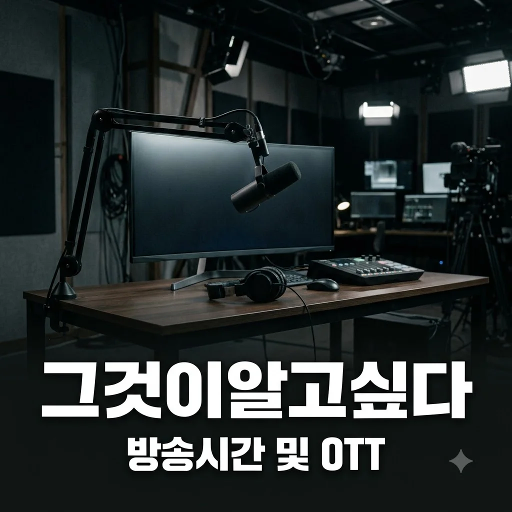 그것이알고싶다 방송시간 OTT 시청 방법과 다시보기 총정리