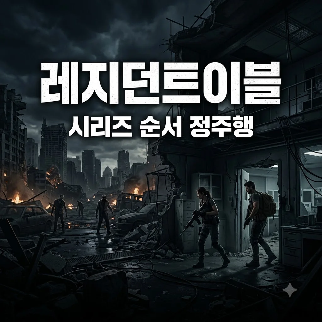 레지던트이블 시리즈 순서 및 영화 관람 가이드 총정리