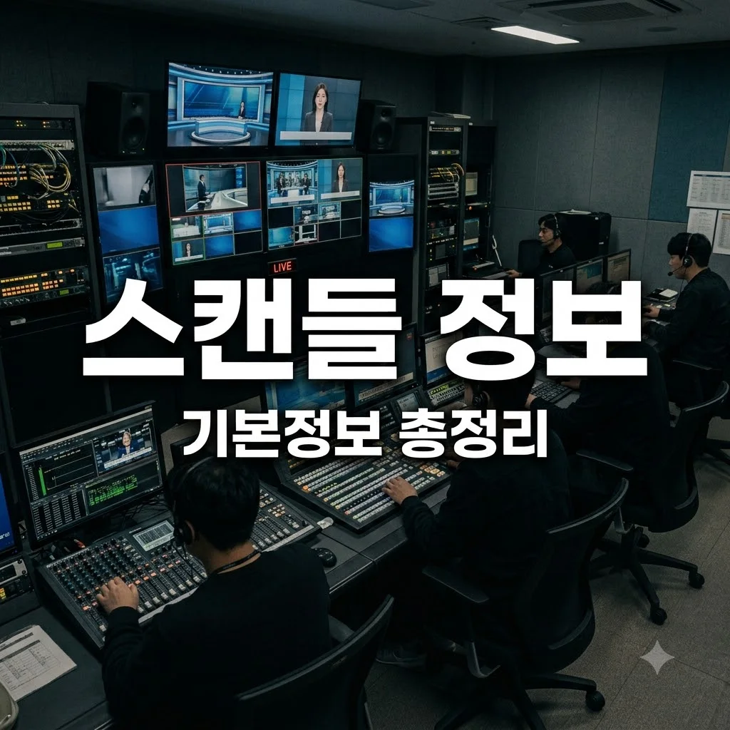 스캔들 기본정보 총정리, 등장인물과 줄거리 미리보기