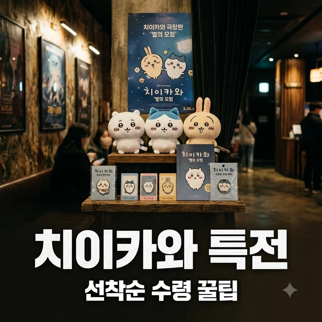 치이카와 영화 특전 수령 방법과 관람 가이드 총정리