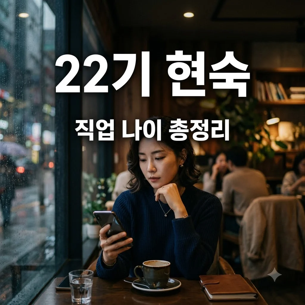 22기 현숙 직업 나이 인스타 화제의 출연자 정보 총정리
