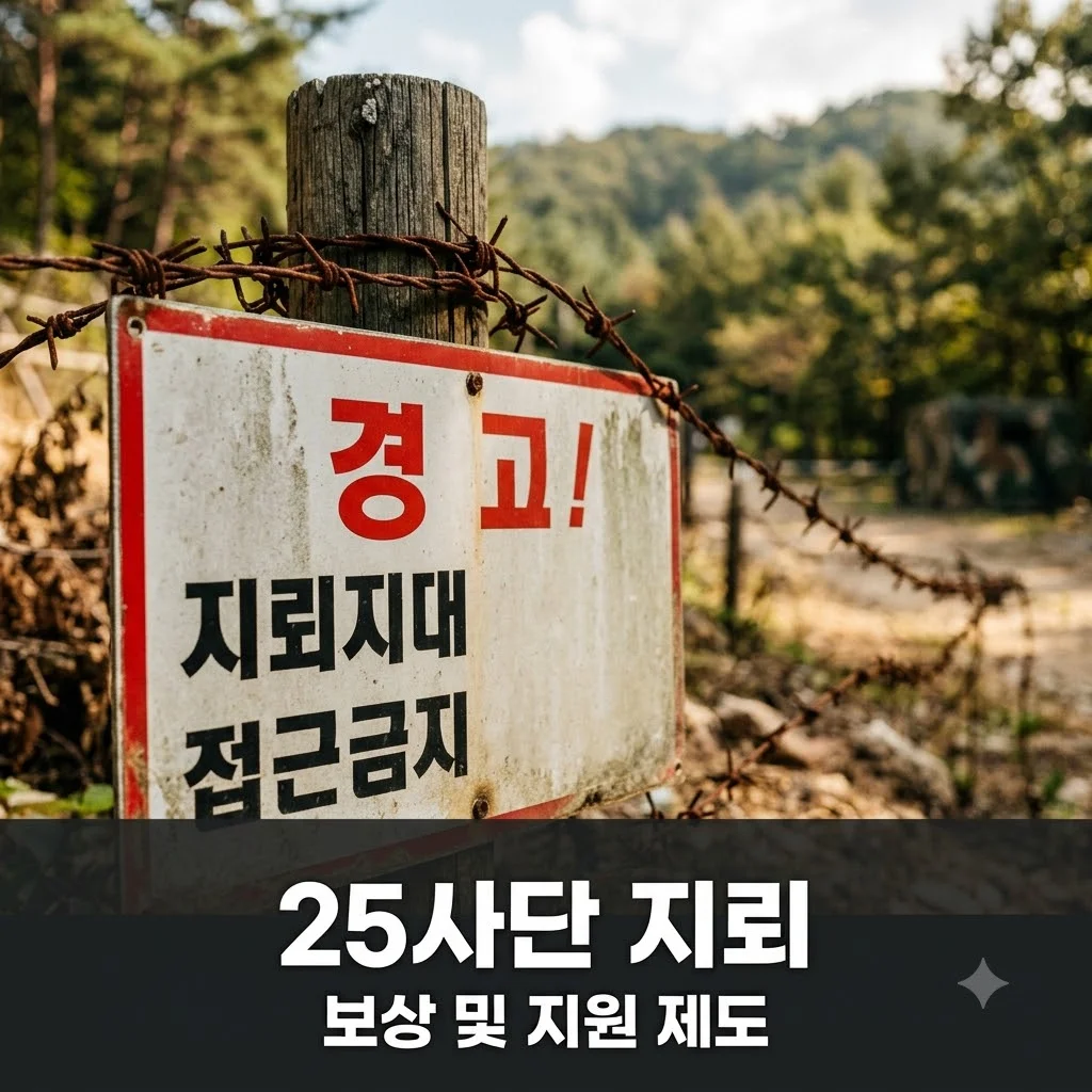 25사단 지뢰 사고 부대 위치 및 보상 지원 제도 총정리