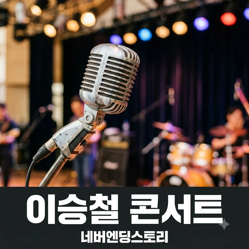 당신의 삶은 네버엔딩 스토리 이승철 기본정보 및 콘서트 총정리