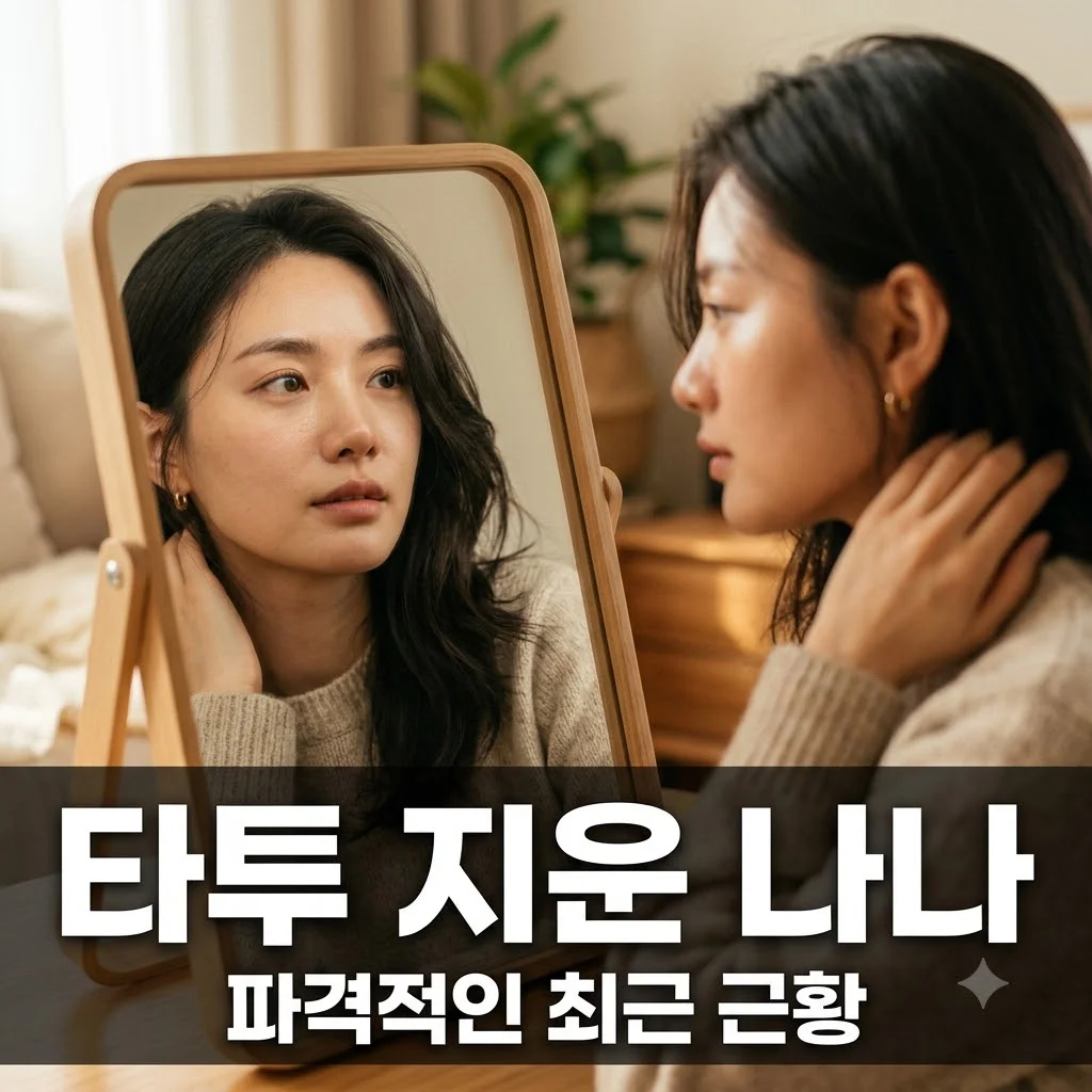 나나 타투 지우고 파격 변신 최근 근황과 문신 제거 이유