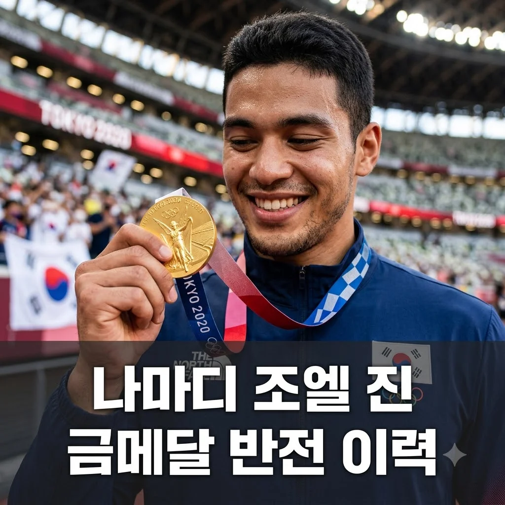 나마디 조엘 진 태양의 후예 출연부터 육상 국가대표 계주 금메달까지 반전 이력