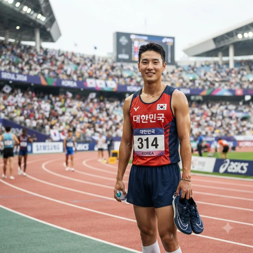 나마디 조엘 진 아역배우에서 육상 국가대표까지의 놀라운 반전