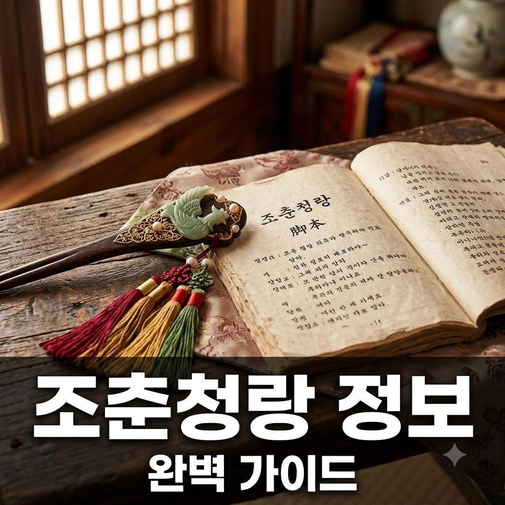 조춘청랑 뜻과 방영 정보, 시청률까지 완벽 정리