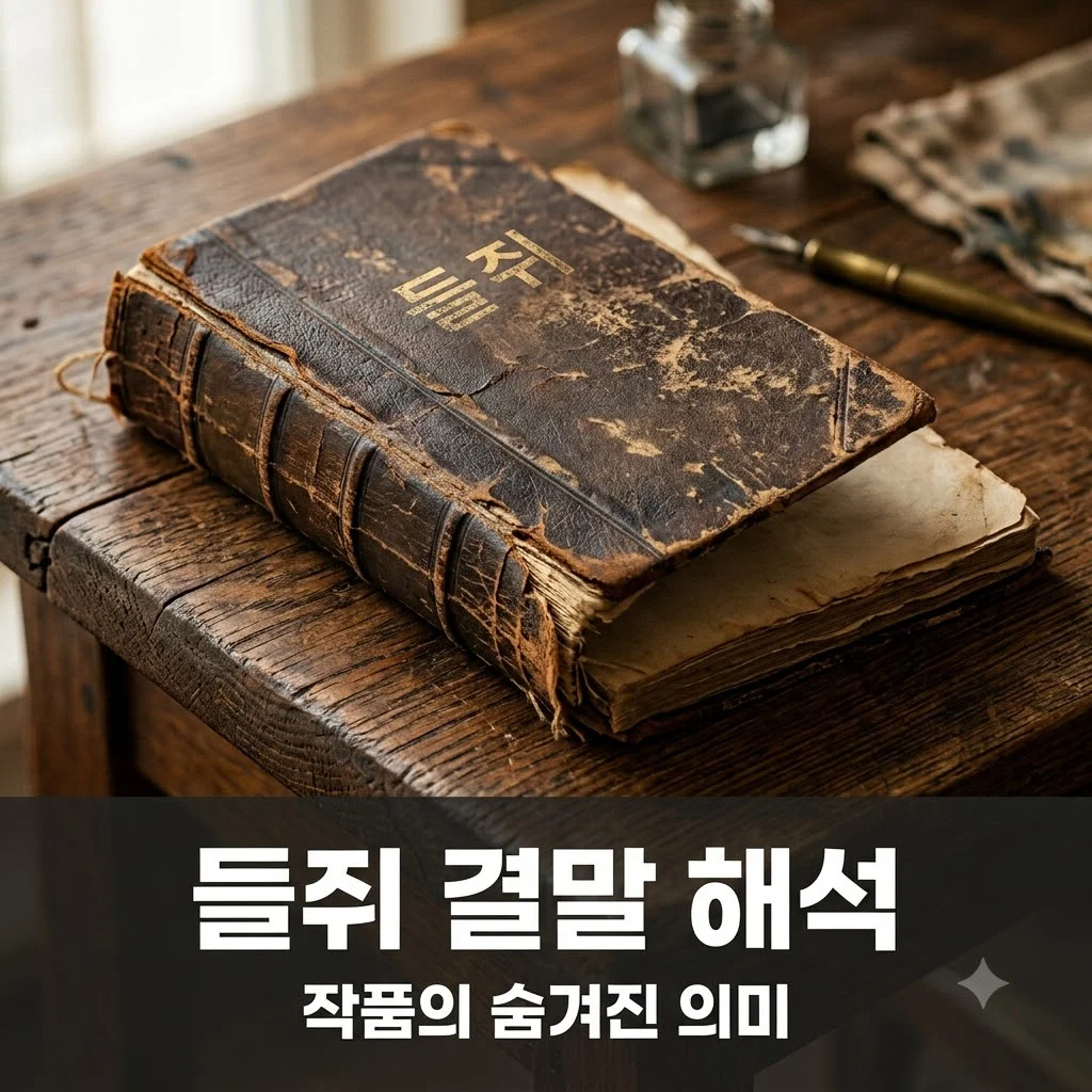 들쥐 결말 해석과 원작 소설이 전하는 진짜 의미 정리