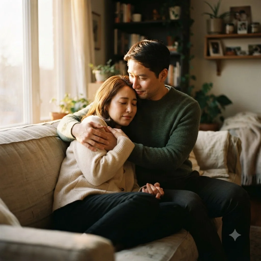 부인 하희라의 든든한 내조와 함께하는 슬픔