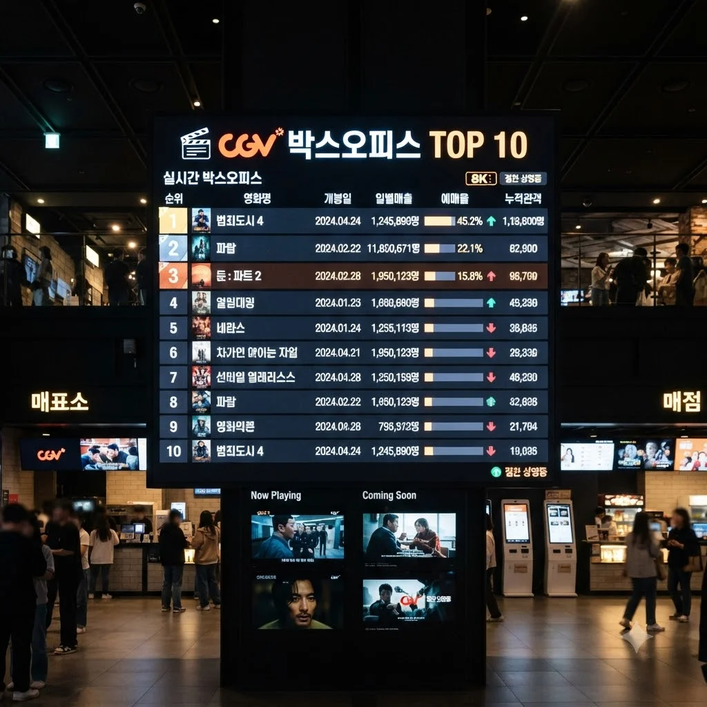 역대급 흥행 기록 요약 및 박스오피스 현황
