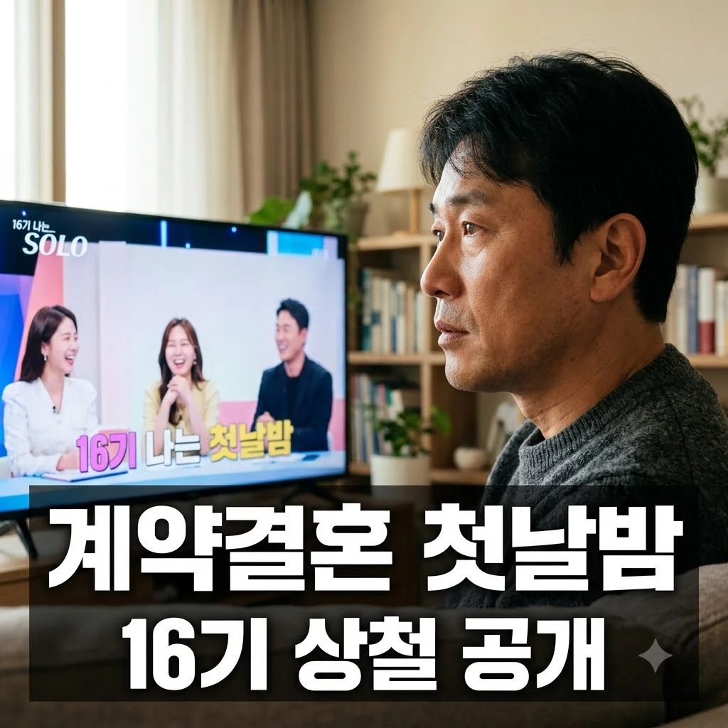 16기 상철 계약결혼 첫날밤 공개 화제, 그 전말과 반응은?