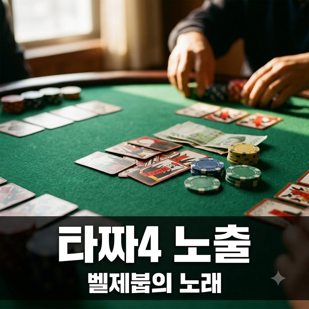 타짜4 노출 정보 및 원작 만화 벨제붑의 노래 완벽 정리